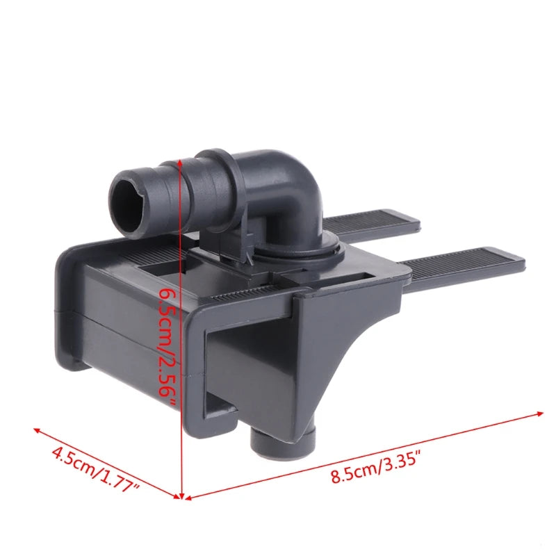 Water Pipe Holder Fish Tank Plastic Mounting Clips Durable Aquarium Tube Clamp Hose Holders Clip for Inlet Outlet Tu