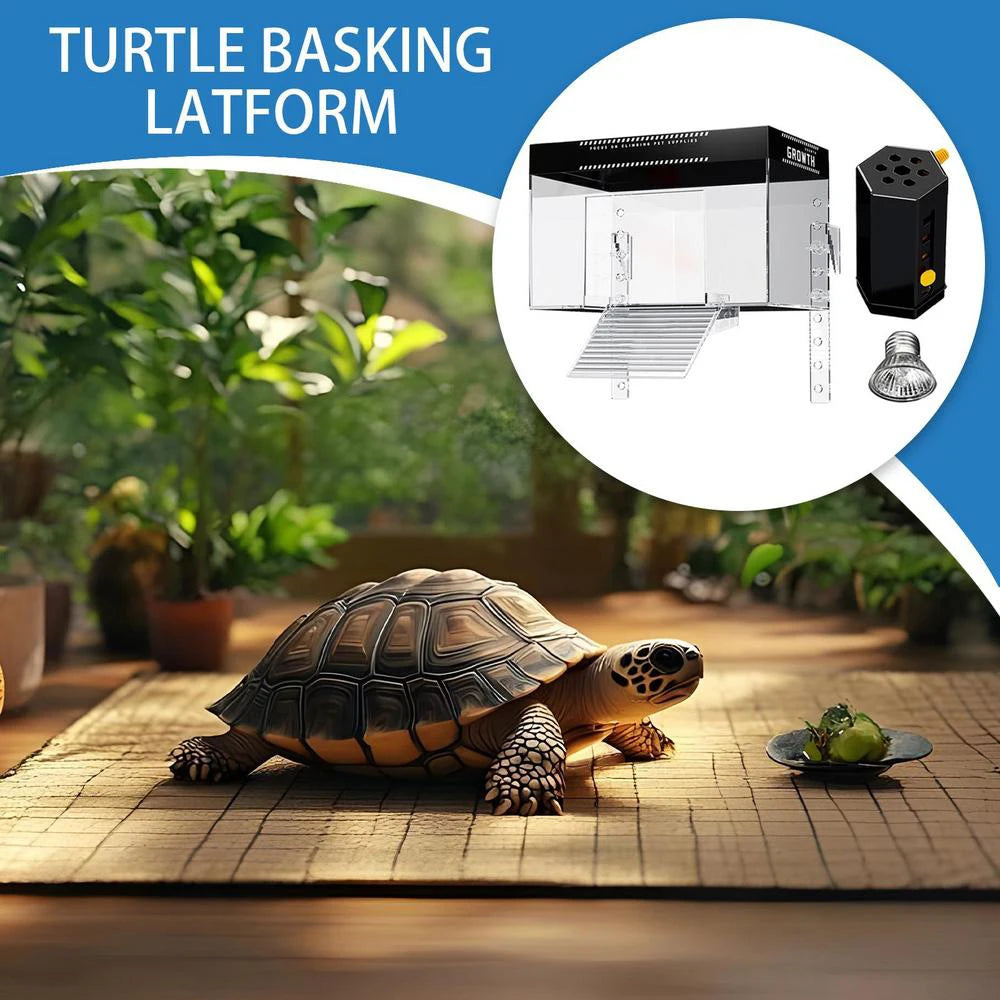 Turtle Sunbathing Room Turtle Tank Climbing Platform Aquarium Floating Island Deep-water Turtle Tank Special Climbing Platform