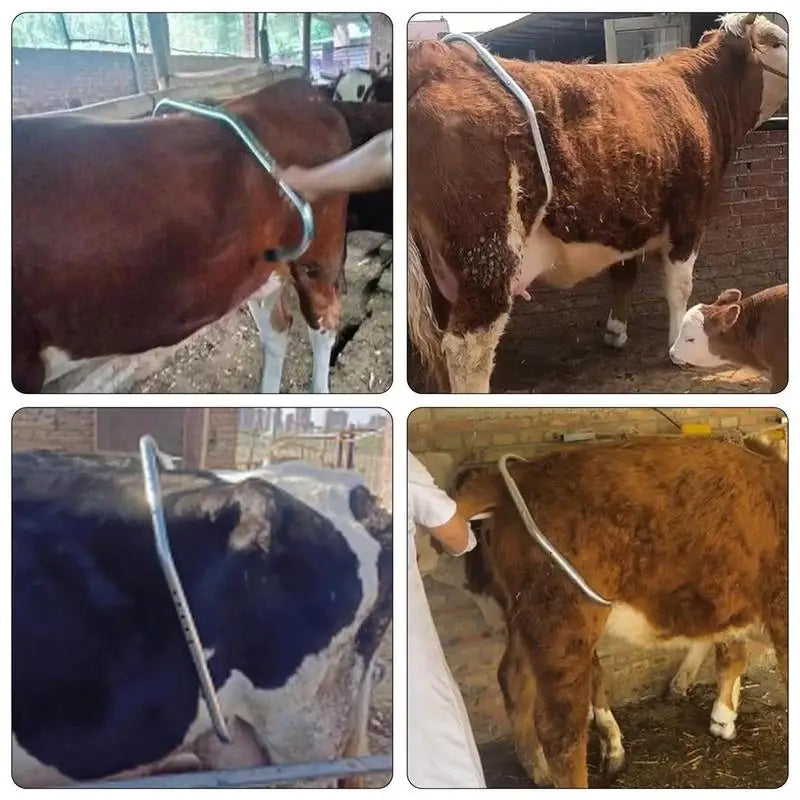 Cow Anti-Kick Rod Steel Anti-kick Rod For Cattle Retractable Farm Cow Supplies