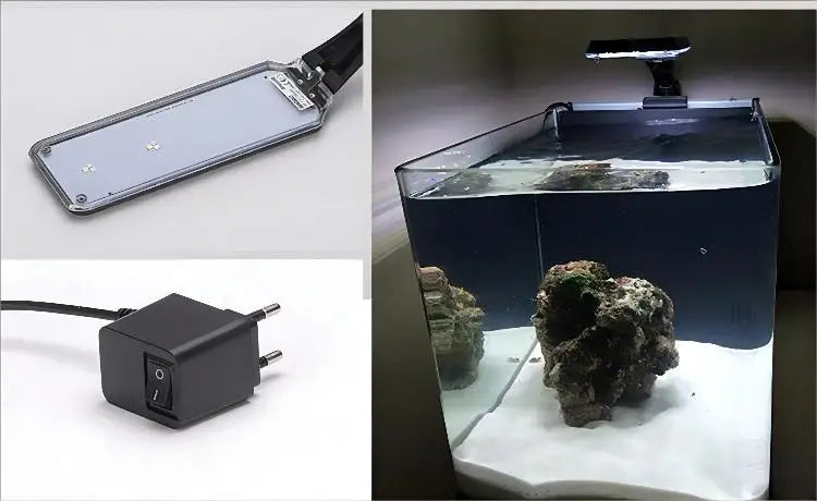 Ultra Clear Glass Mini Salt Water Marine Aquarium Fish Tank