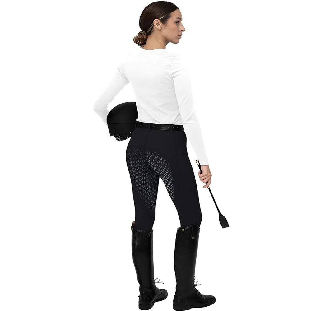 New Sports Women's Full Seat Riding Pants Anti slip quick drying Tights Active Silicon Grip Horse Riding Tights Equestrian Breeches