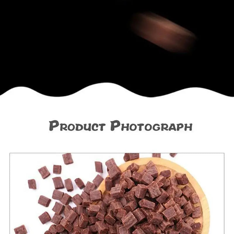 Diced Beef Particles Appetizing Digestive Nutritious Delicious Chewy Adult Dog Puppy Training Rewards Premium Beef Pet Snack