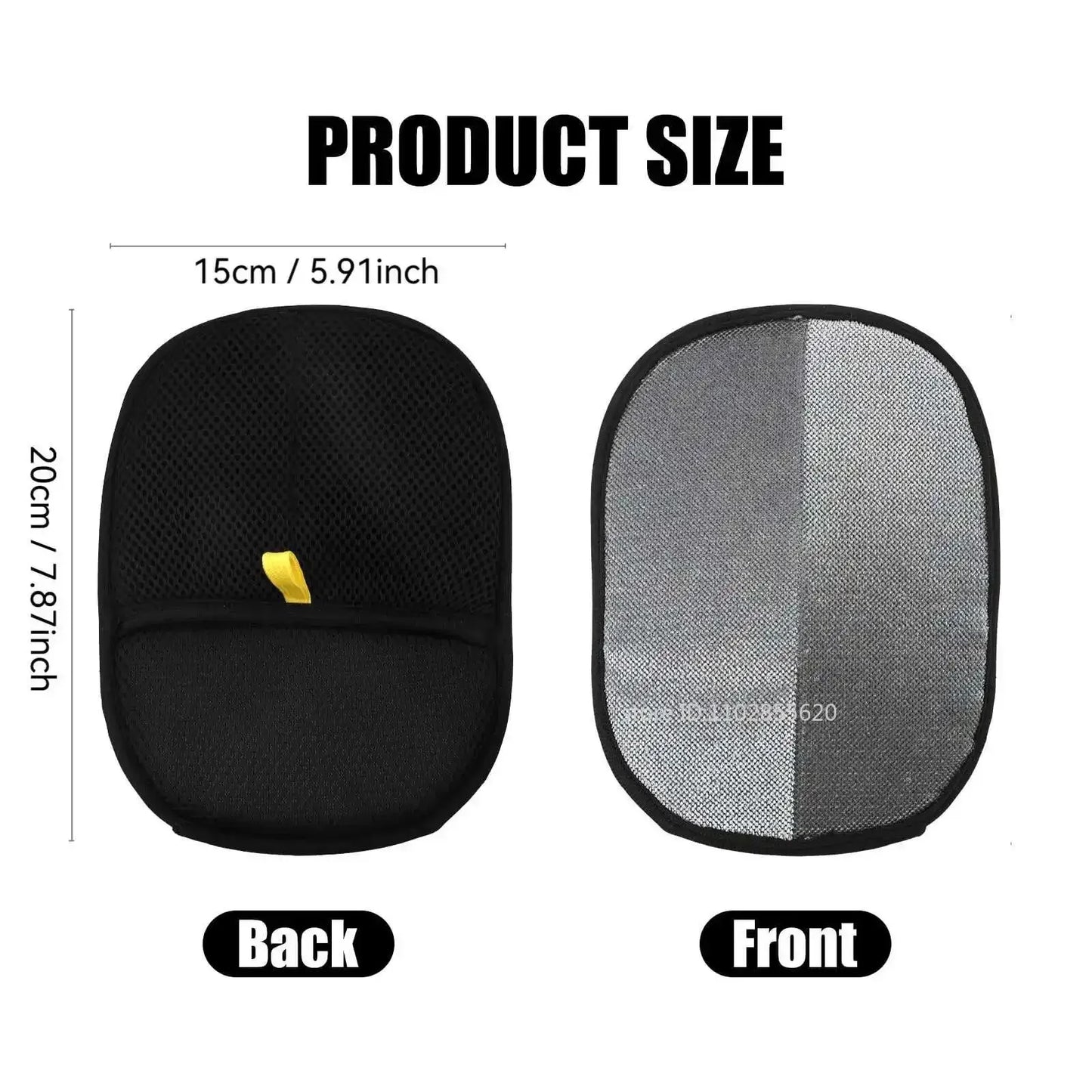 Pet Hair Removal Set Tool Reusable Static Removal Gloves Double-Sided Grooming Gloves Remove Dog Cat Hair Carpets Sofa Cleaner