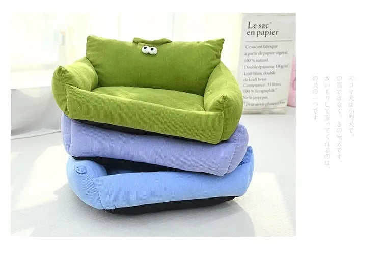 Puppy special sofa kennel winter warm pet Internet celebrity cat nest small dog sleeping mat cushion winter bed