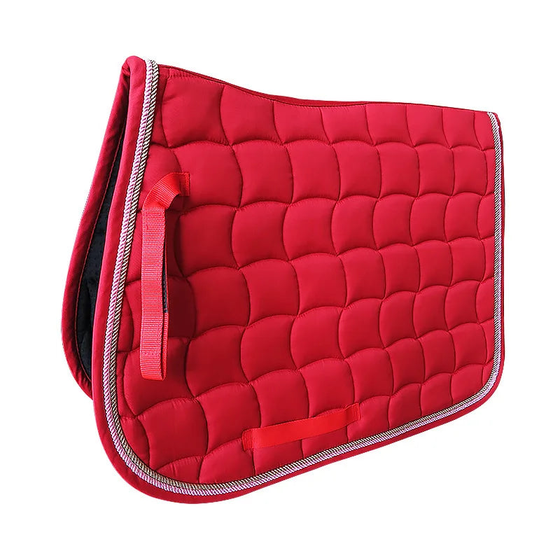 Saddle Pads Dressage Pad Jump Pad Sweat pad Thickened Cotton Elastic With Double Roller Rope