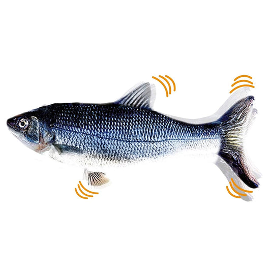 Cat Toy Fish Interactive Electric Floppy Fish USB Charger Realistic Pet Cats Chew Bite Toys Pet Supplies Dog Toys
