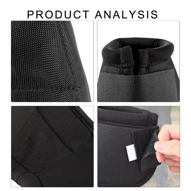 Horse Bells Boot Horse Care Boot Tear Resistant Horse Protective Bells Boot Protective Gear Accessories for Training