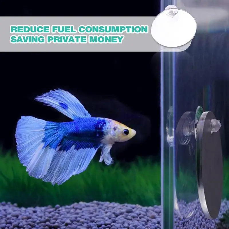Fish Tank Mirror Double-sided Adhesive Aquarium Waterproof