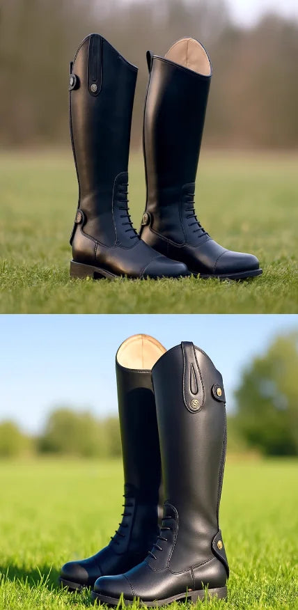 Equestrian Special Mongolian Equestrian Boots For Women Long Tube Riding Technique Genuine Leather Riding Boots