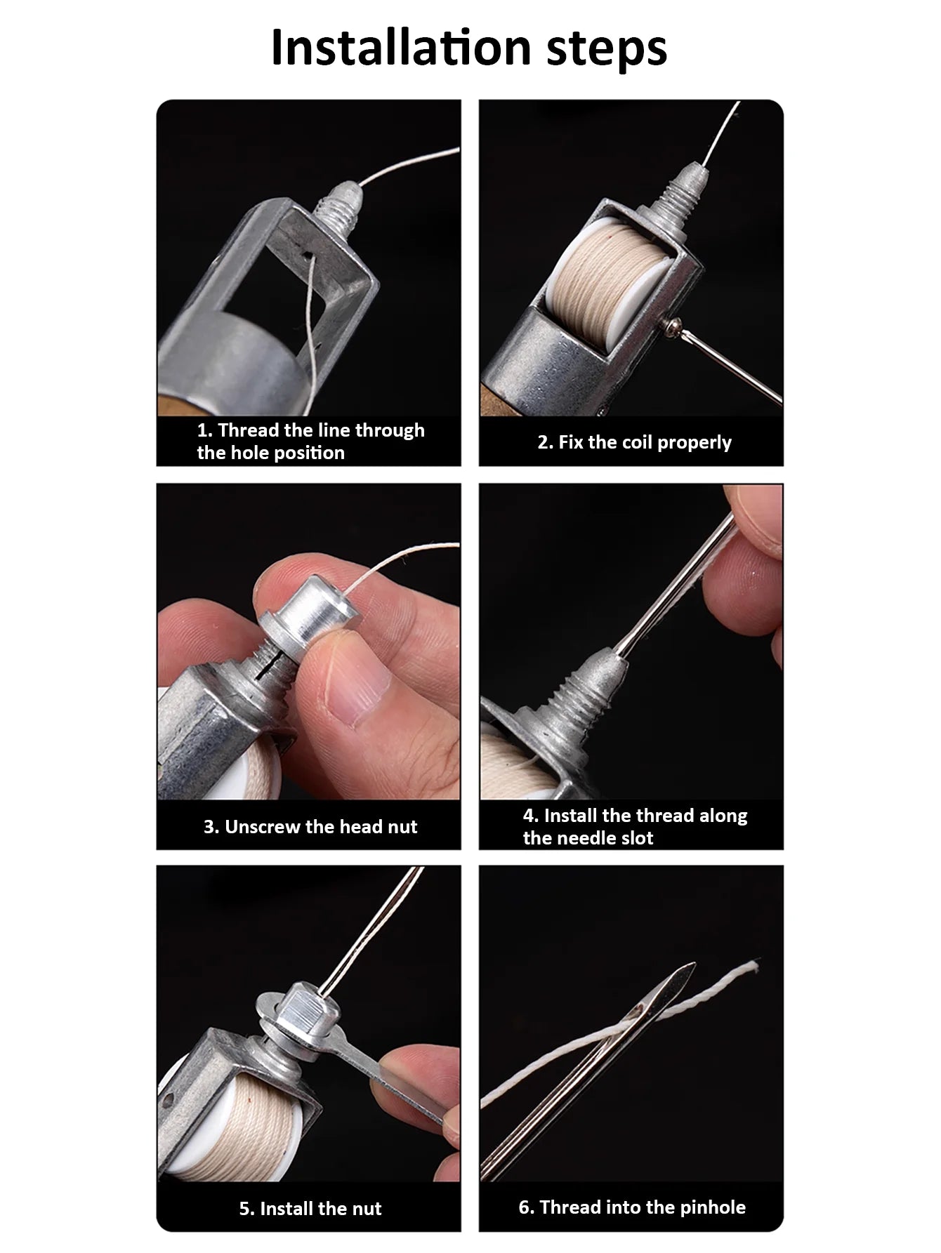 Professional Leather Sewing Awl Set, Quick Sewing Machine Sewing Tool, Suitable for DIY Handmade Repair, with 1 Set of Needles