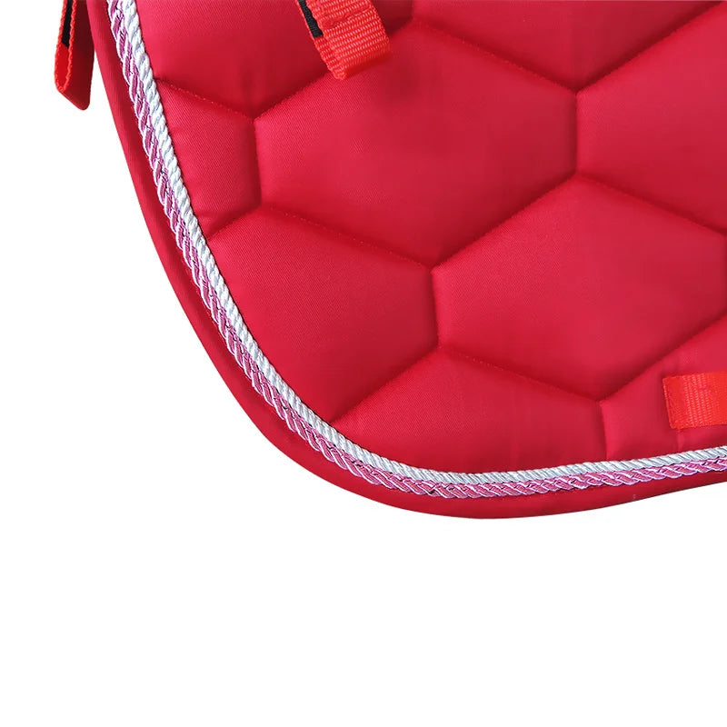 Saddle Pads Dressage Pad Jump Pad Sweat pad Thickened Cotton Elastic With Double Roller Rope
