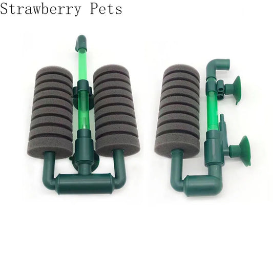 New Bio Sponge Filter for Aquarium Fish Tank Shrimp Pond Air Pump Biochemical Filtration Noiseless Foam Aquarium Accessories