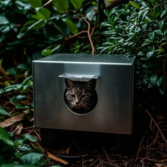 Outdoor Cat House Pet Shelter Waterproof Stray Cats Cold Windproof Scratch-Resistant Four Seasons Tent Dog Nest Warm House