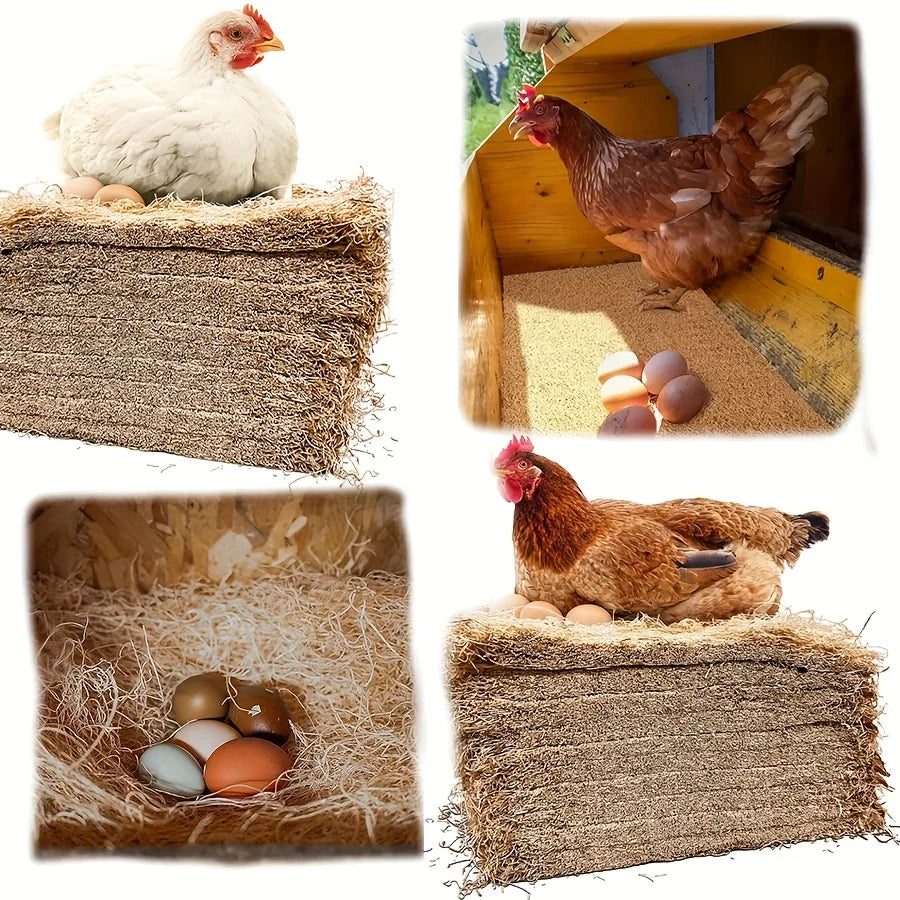 Nesting Liner Nest Box Chicken Mat, Nest Mat Box Liner, Chicken Coop Chicken Mat, Chick Mat Bird Nest Mat Rabbit Mat