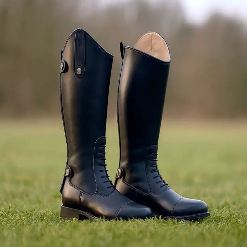 Non-Slip Equestrian Boots Leather Equestrian Supplies Long Boots Riding Equipment Ultra Footwear Resistant Horse Rider Shoes