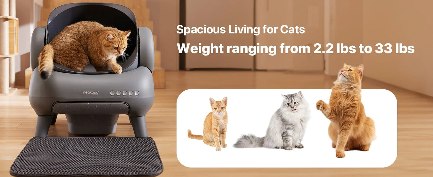 Origin  M1 Large Low noise Odor Eliminator App Control Intelligent Electric Self Cleaning Smart Automatic Cat Litter Box