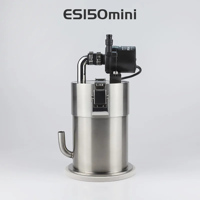 304 Stainless Steel Filter Barrel with Water Pump for Plant Aquarium Fish Tank