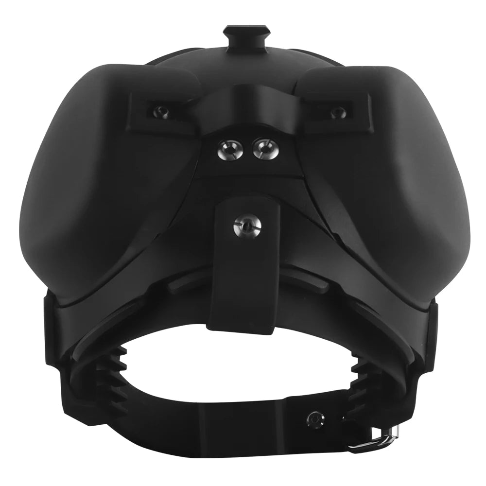 Tactical Dog Military Hunting Training K9 Helmet, Large Dog Patrol Dogs Sheepdog Pet Motorcycle Protective Helmet with Goggles