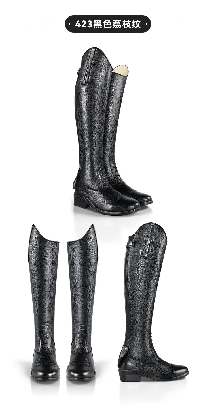 Riding Boots Custom-made Equestrian Boots Anti-slip Obstacle Boots horse riding boots