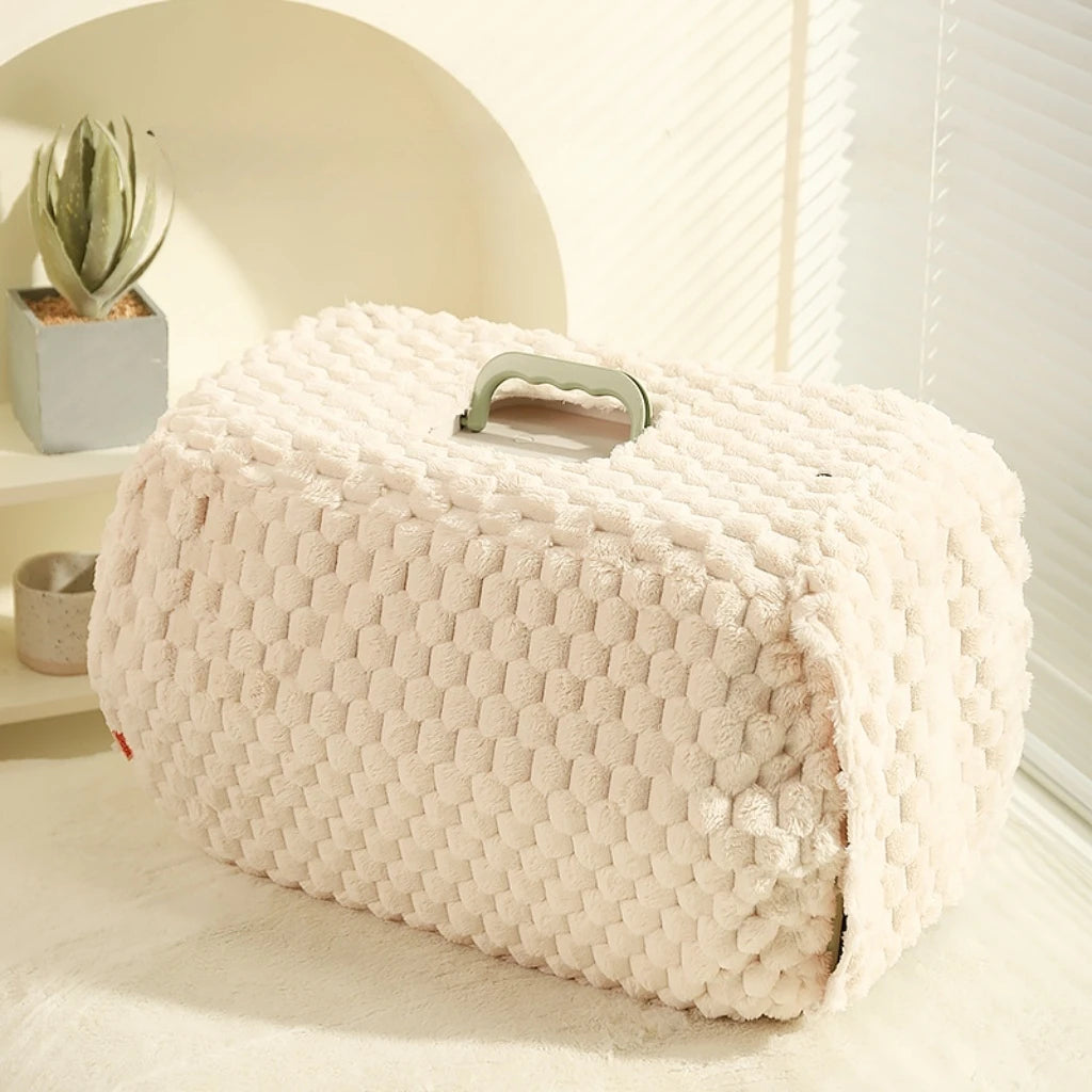 HOOPET Air Box Warm Cover Winter Pet Cats Out Outer Cover Consignment Thermal Cover Windproof Cotton Cover