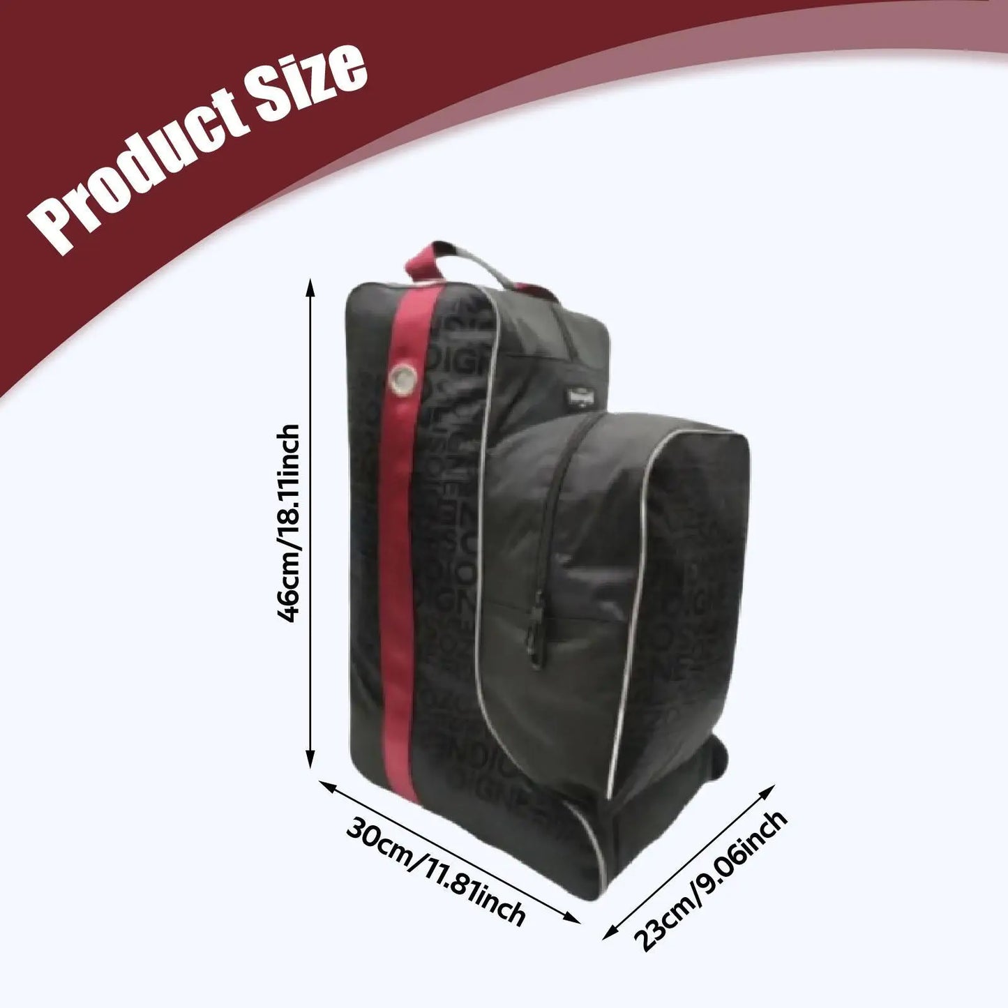 Carry Pouch Oxford Equestrian Pack Equipment Horse Riding Tall Boot Bag for Trip Knight Boots Shoes Protect Rider Boots for Shows