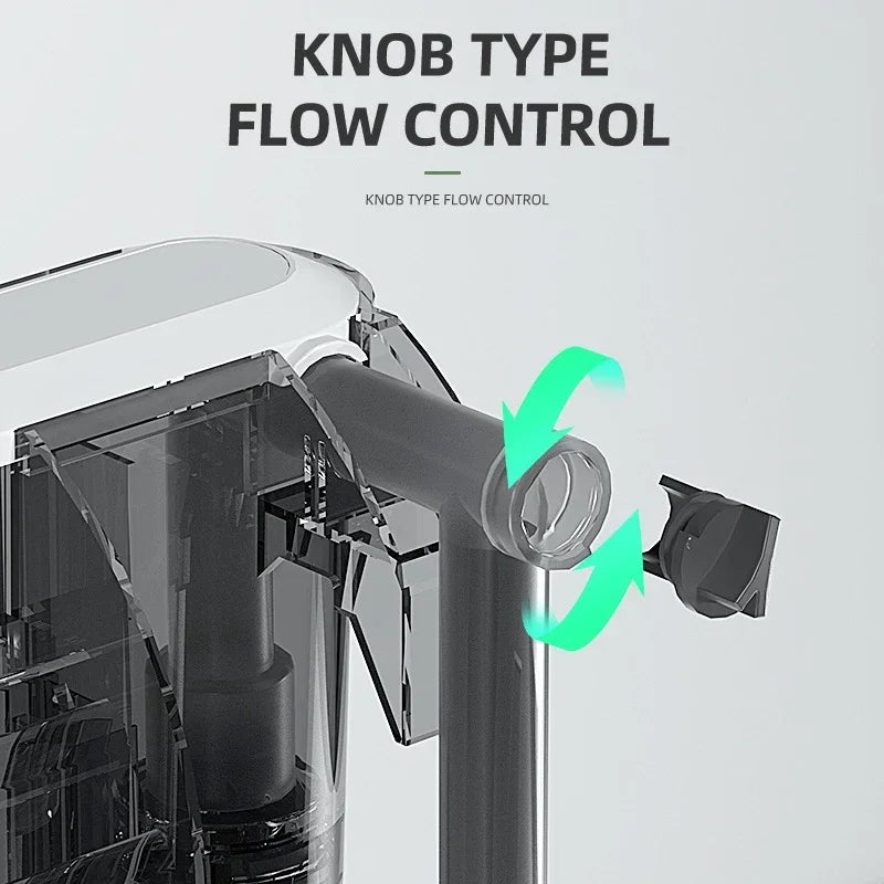 Aquarium 110V 220V Wall-mounted Filter Fish Tank Filter External Grass Tank Filter Water Flow Adjustable Suitable for 30-80CM