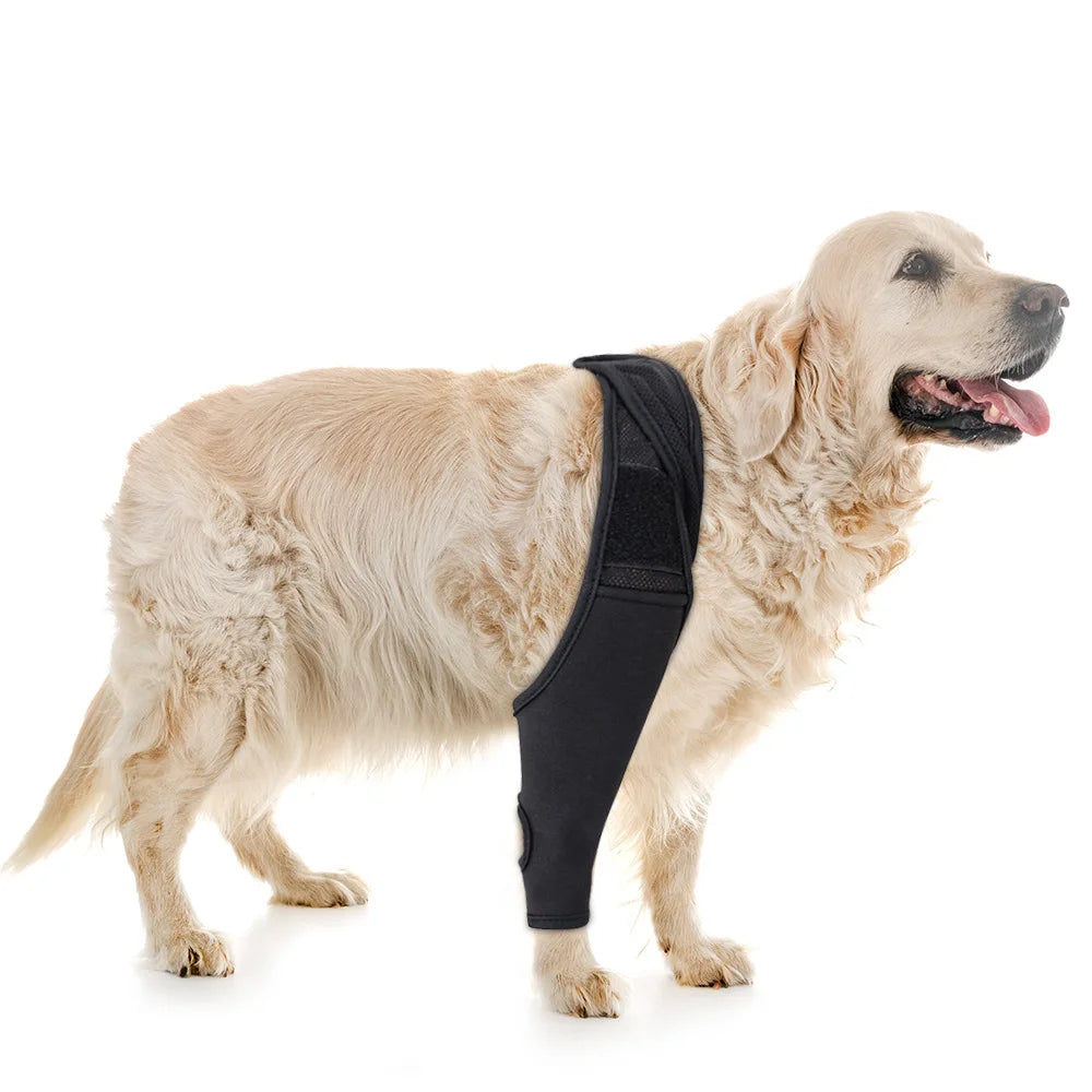 Pet Dog Thigh Protector Leg Wound Anti Lick Anti Scratch Joint Knee Brace Post Surgery Rehabilitation Support Bandage