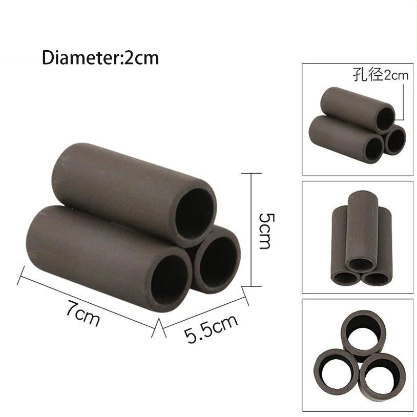 Clay Aquarium Decoration Fish Shrimp Play Hiding Cave Shelter Betta Fish Hideaway Breeding Container Fish Tank Accessories