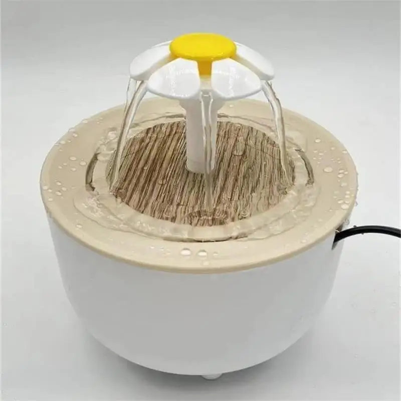 Pets Water Fountain Auto Filter USB Electric Mute Cat Drinker Bowl 1200mL Recirculate Filtering Drinker for Cats Water Dispenser
