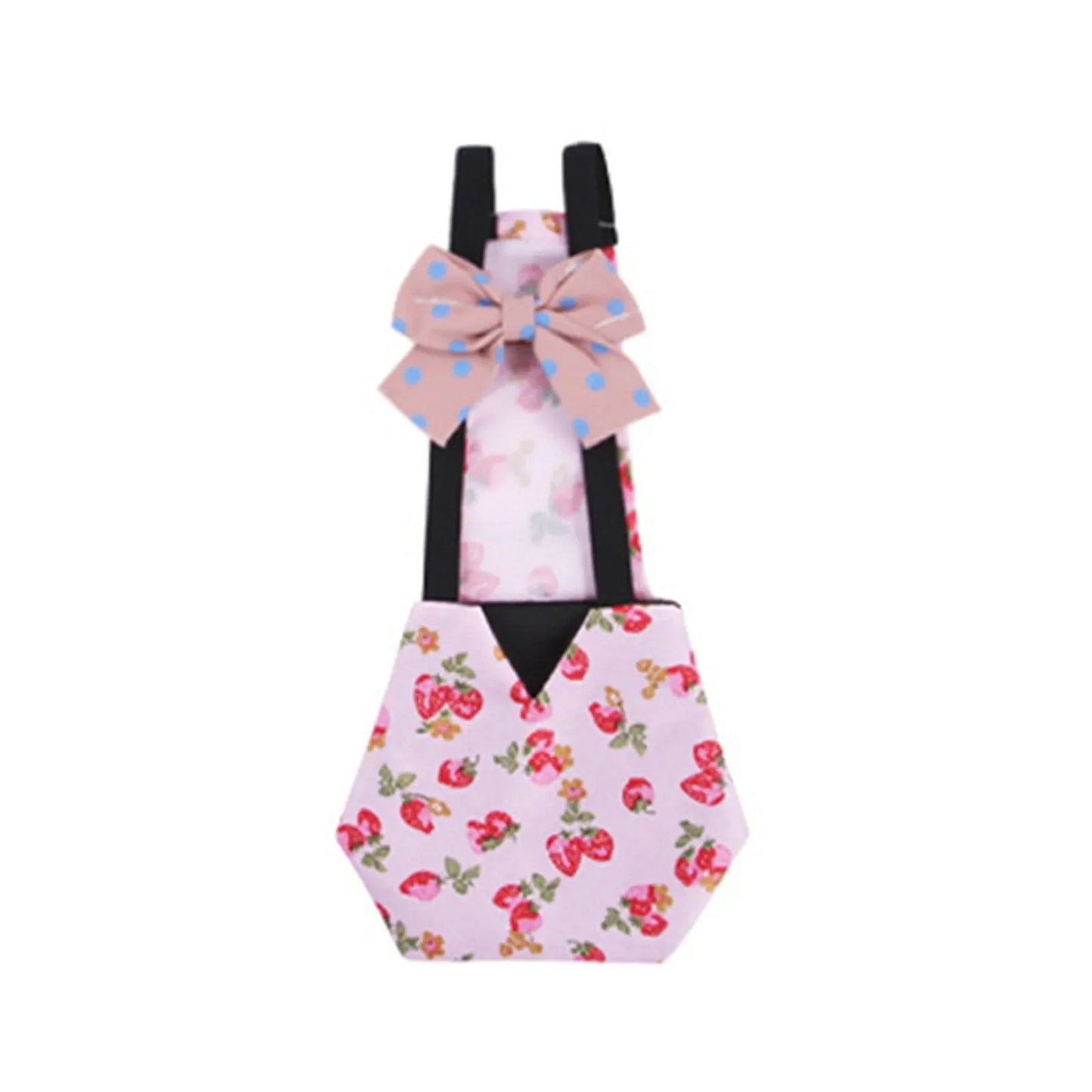 Pet Diapers Chicken Print Pattern Bow Clothes Pet Supplies Diapers Pet Accessories Bedding & Litter Accessories  Mascots