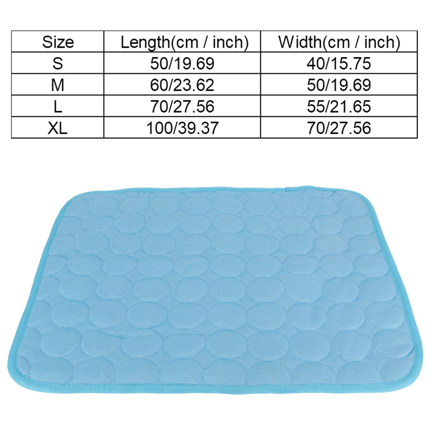 Cooling Mat for Dog Cat Pet Self Cooling Pillow  Hot Weather Bed Cooling Mat Pet Mat Self Cooling Mat
