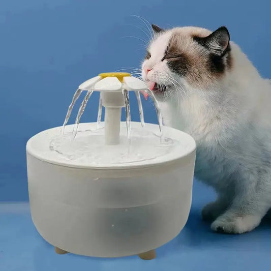 Pets Water Fountain Auto Filter USB Electric Mute Cat Drinker Bowl 1200mL Recirculate Filtering Drinker for Cats Water Dispenser