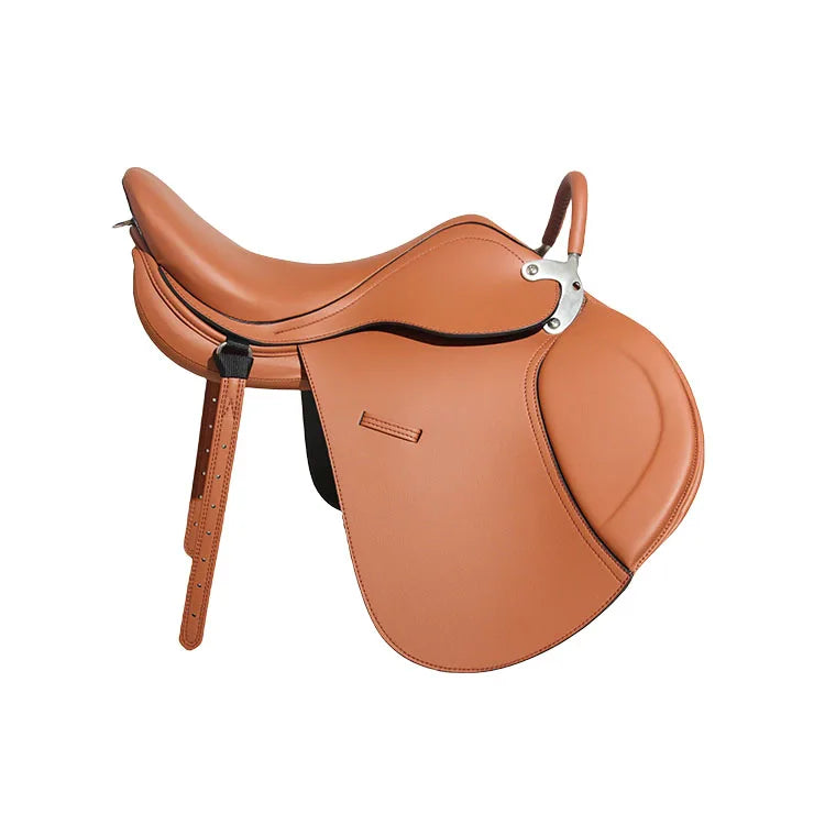 Armrest Full Set Comprehensive Novice Saddle Microfiber Wear-Resistant Horse Harness Equestrian Saddle English Saddle