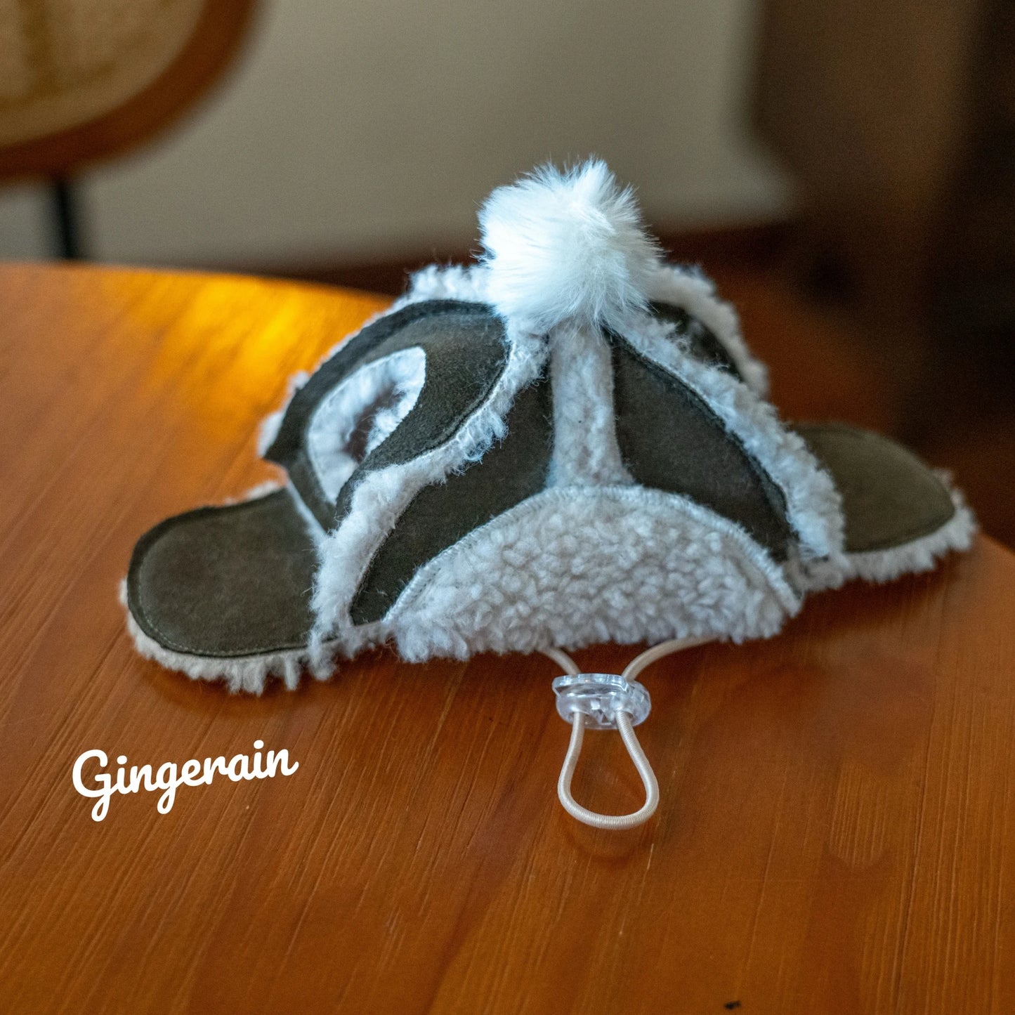 Devon Rex Cat Kittens Hats Sphynx Sheepskin Helmet Camo Fleece Hat Winter Warm Adjustable Hats With Hole