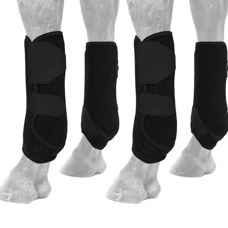 Horse leg protection against bump and scratch driving material horse gaiters Professional racing equipment Horse protective gear