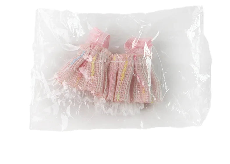 Lovely Handmade Mini Dress Princess Skirt Bow Coat for Small Pets Soft Coat for Ferrets Hamsters Guinea Pigs