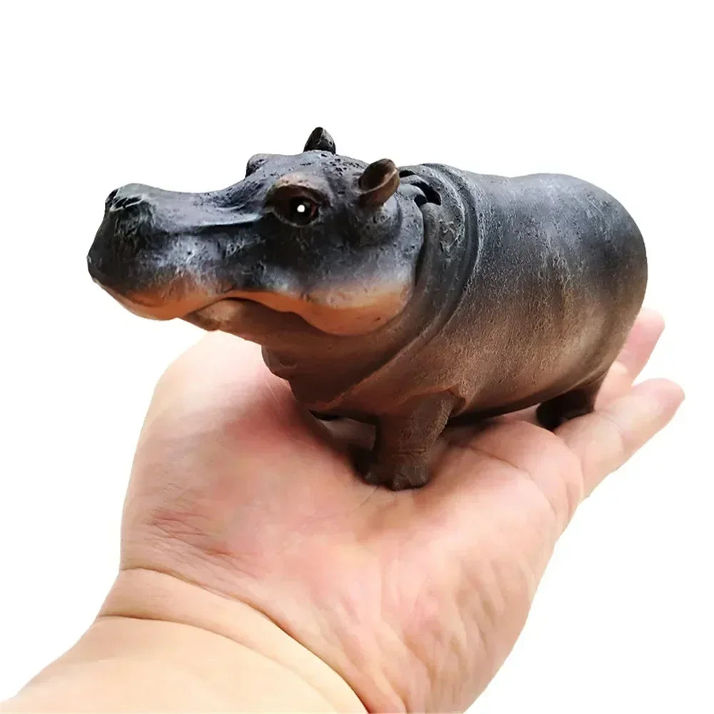 Fish Tank Decorations Hippo Creative Pneumatic Oxygen Pump Levels Aquarium Remove Oil Film Perfect Aquarium Ornament Air Bubbler