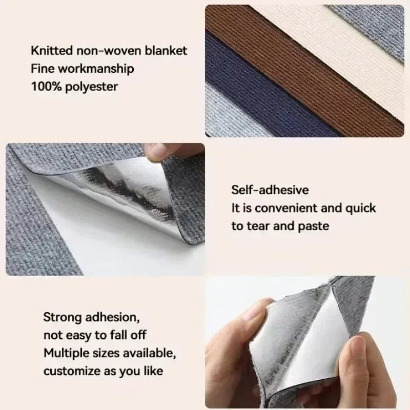 Trimmable Cat Scratching Mat Cat Scratcher Sofa Tape Scratching Post Self-adhesive Carpet Cat Scratch Board Cat Accessories