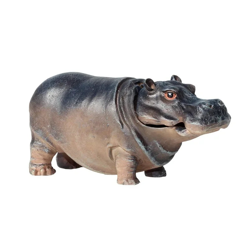 Fish Tank Decorations Hippo Creative Pneumatic Oxygen Pump Levels Aquarium Remove Oil Film Perfect Aquarium Ornament Air Bubbler