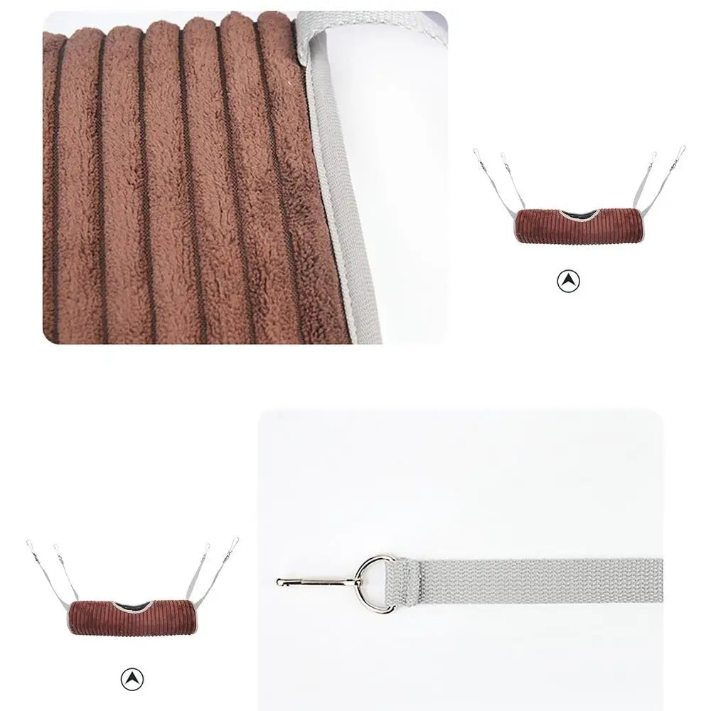 Ferret Hammock For Cage Small Animal Sleeping Bed Tunnel Hammock Small Pet Hammock Bed With Hooks & Ropes For Ferrets Hamsters