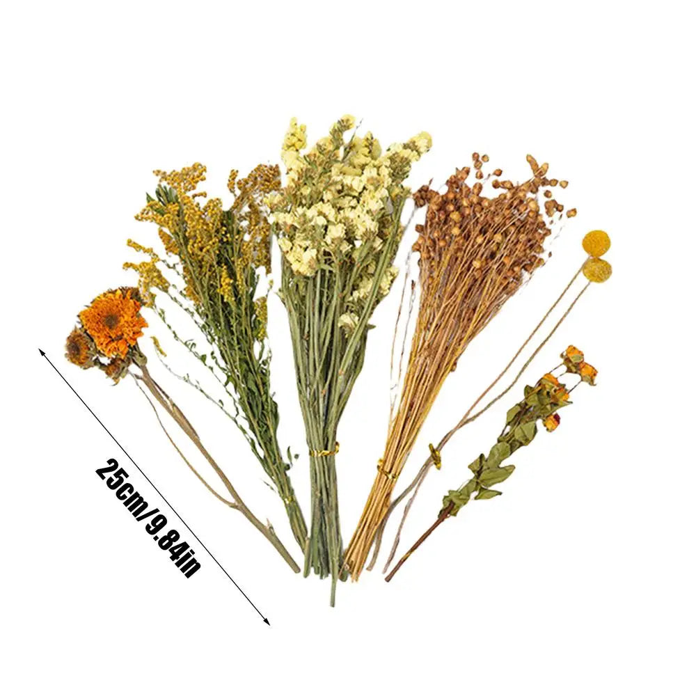 Flower Hamster Bedding Dried Flowers And Grass Hamster Cage Decoration Animal Deodorant Hamster Landscaping Supplies