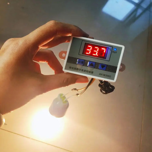 Chicken insulation lamp, automatic temperature control heating lamp, rutin chicken quail intelligent digital thermostat thermost