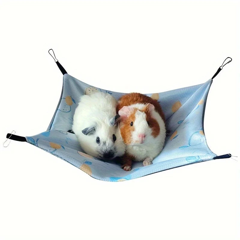 Double-Sided Hammock with Sling Small Pets Accessory Equipment