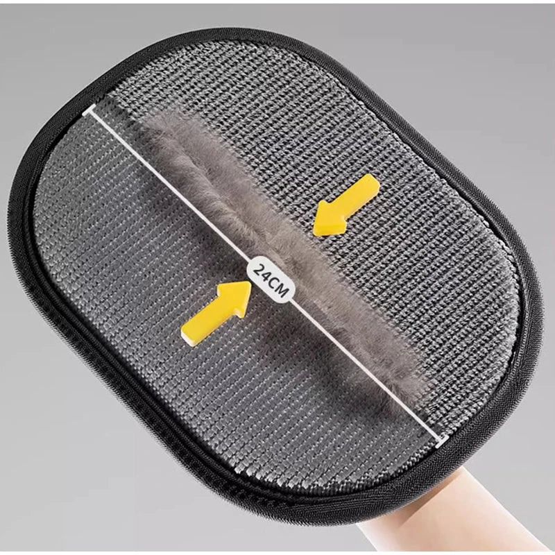 Pet Electrostatic Hair Removal Gloves Dog Cat Hair Removal Brush Gloves Hair Adhesive Gloves Carpet Clothing Hair Cleaning Brush