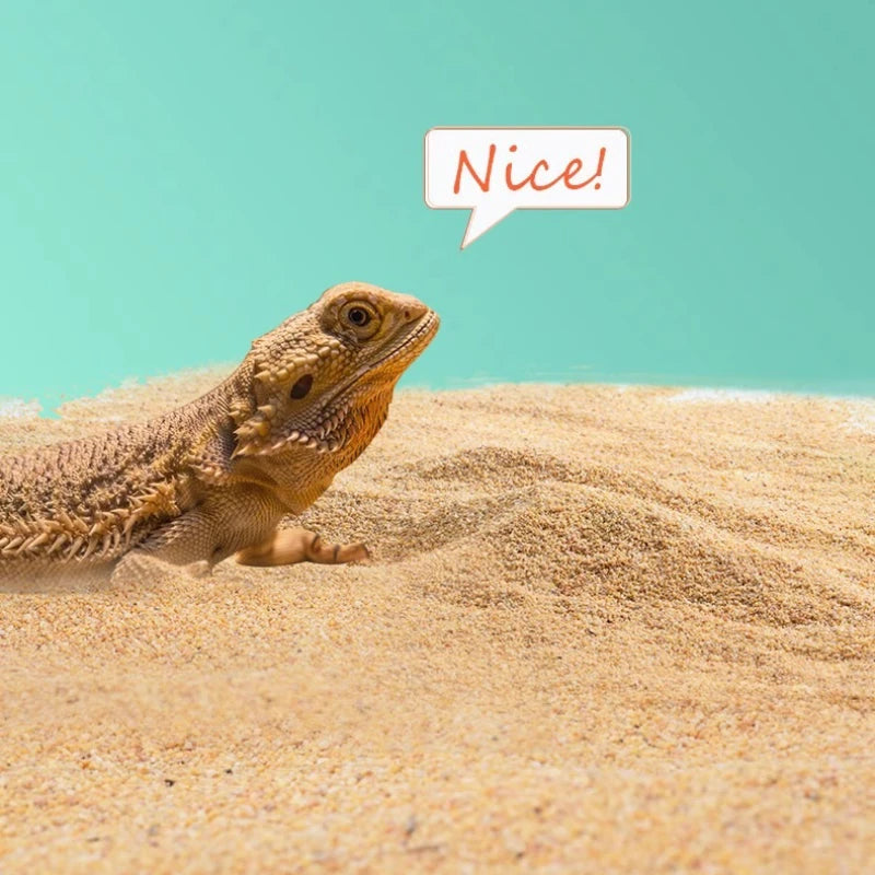 YEE Reptile Calcium Sand Substrate Kit-Premium Desert Terrarium Bedding for Bearded Dragons, Leopard Geckos, Scorpions, Snakes, Spiders & Tortoises