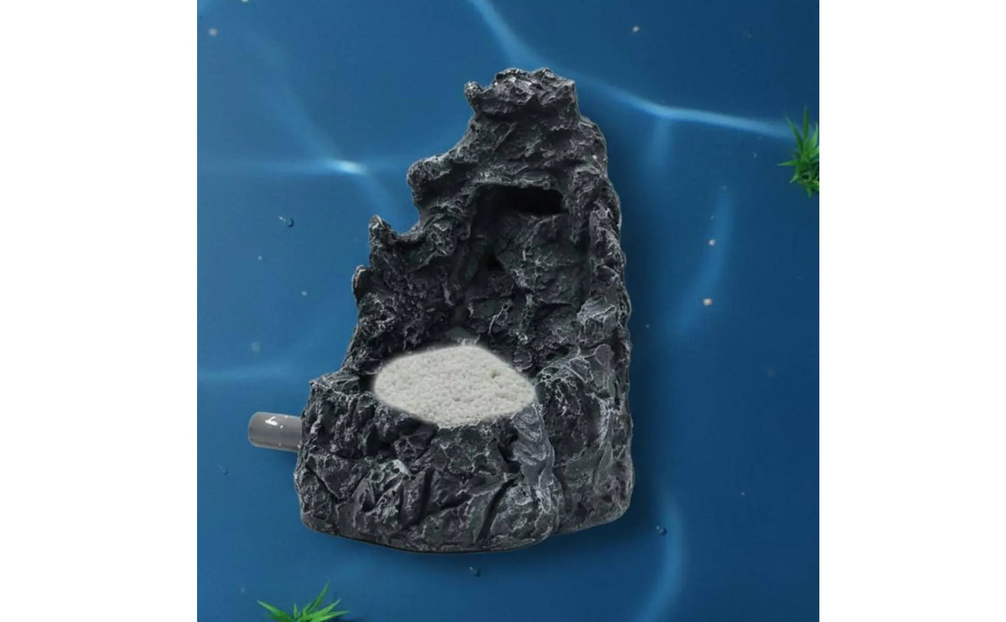Aquatic Habitat Sand Waterfall Decoration Colorfast-Resistant Aquatic Habitat Sand Waterfall Kit Fish Habitat Landscape