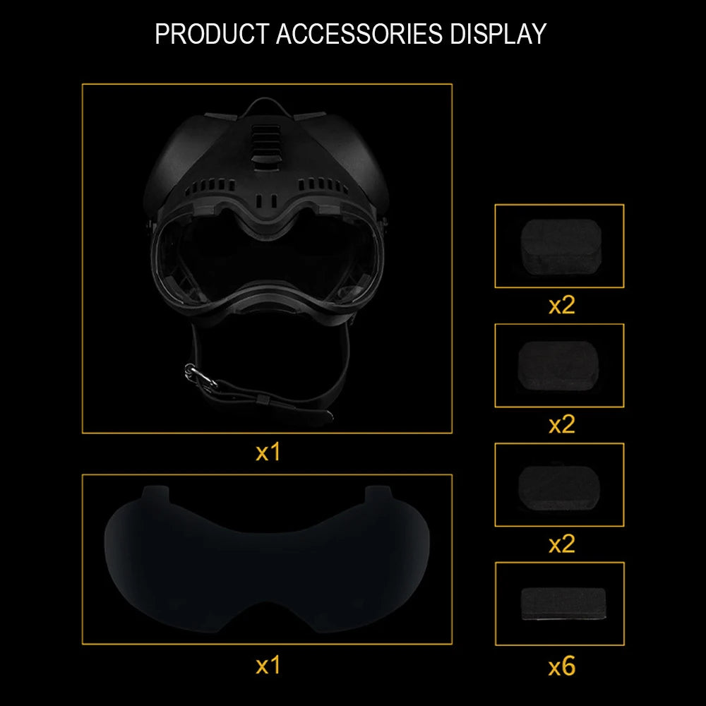 Tactical Dog Military Hunting Training K9 Helmet, Large Dog Patrol Dogs Sheepdog Pet Motorcycle Protective Helmet with Goggles