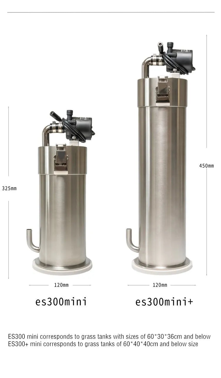 Aquarium Stainless Steel External Pro Canister Filters with Pump ADA Style Fish Tank Filter Bucket Barrel Aquarium filter Fish tank filter