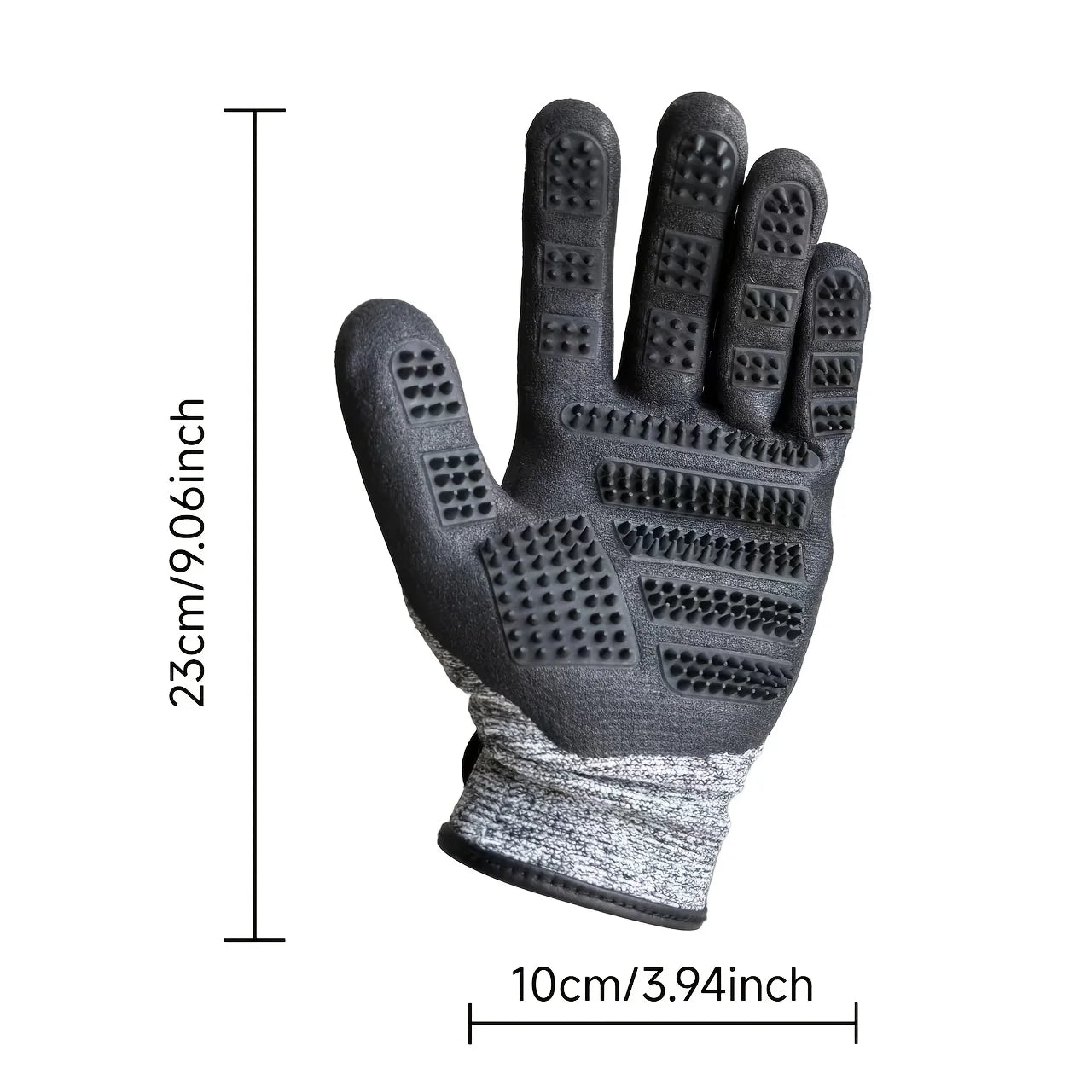 Horse Grooming Gloves Shedding Brush Pet Hair Remover Mitts for Equine Massage Cleaning Bathing Long Short Hair Deshedding Tool