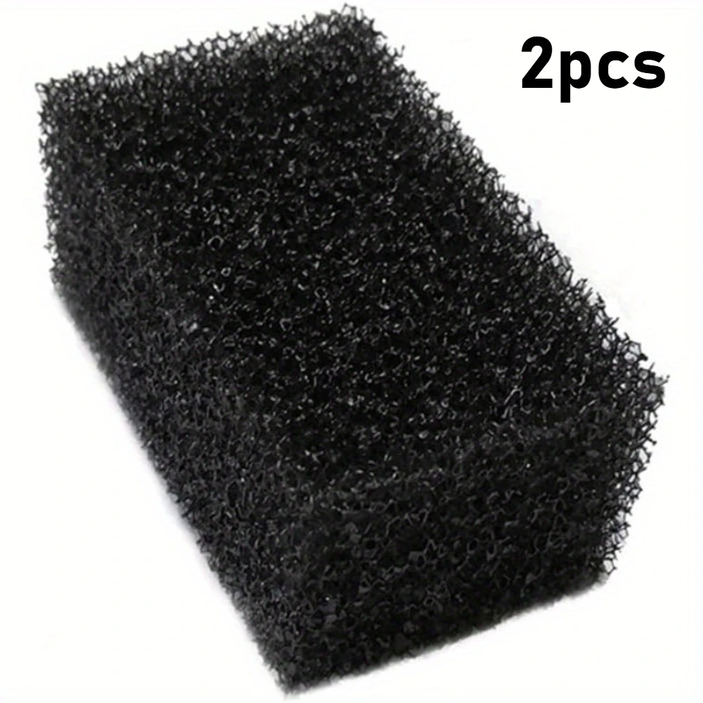 2pcs Aquarium Filter Sponge Hanging Fish Tank Filter Without Power Supply 3W/5W Filter Carbon Plate for A Variety of Fish